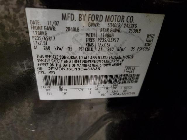 Photo 12 VIN: 2FMDK36C18BA33836 - FORD EDGE 