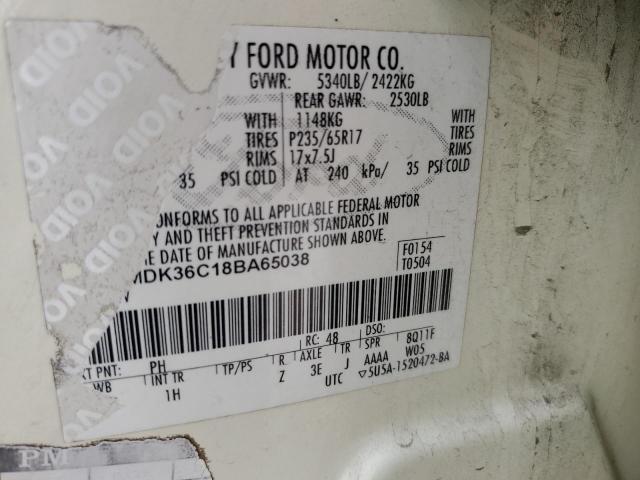 Photo 12 VIN: 2FMDK36C18BA65038 - FORD EDGE SE 