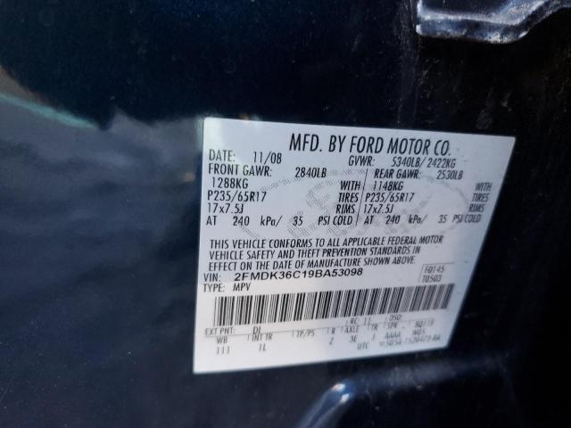 Photo 12 VIN: 2FMDK36C19BA53098 - FORD EDGE SE 