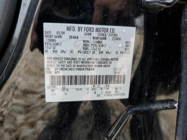 Photo 11 VIN: 2FMDK36C19BA79295 - FORD EDGE 