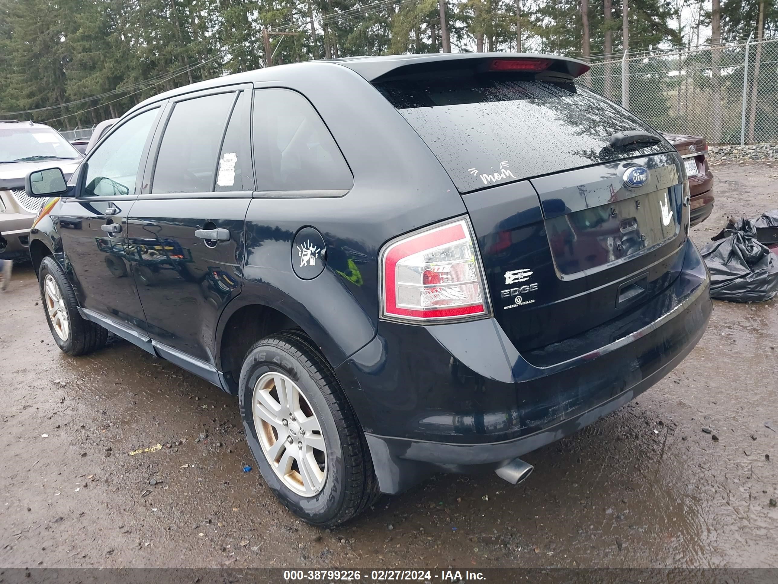 Photo 2 VIN: 2FMDK36C29BA54552 - FORD EDGE 