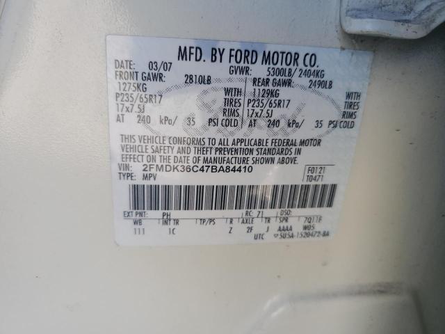 Photo 13 VIN: 2FMDK36C47BA84410 - FORD EDGE SE 