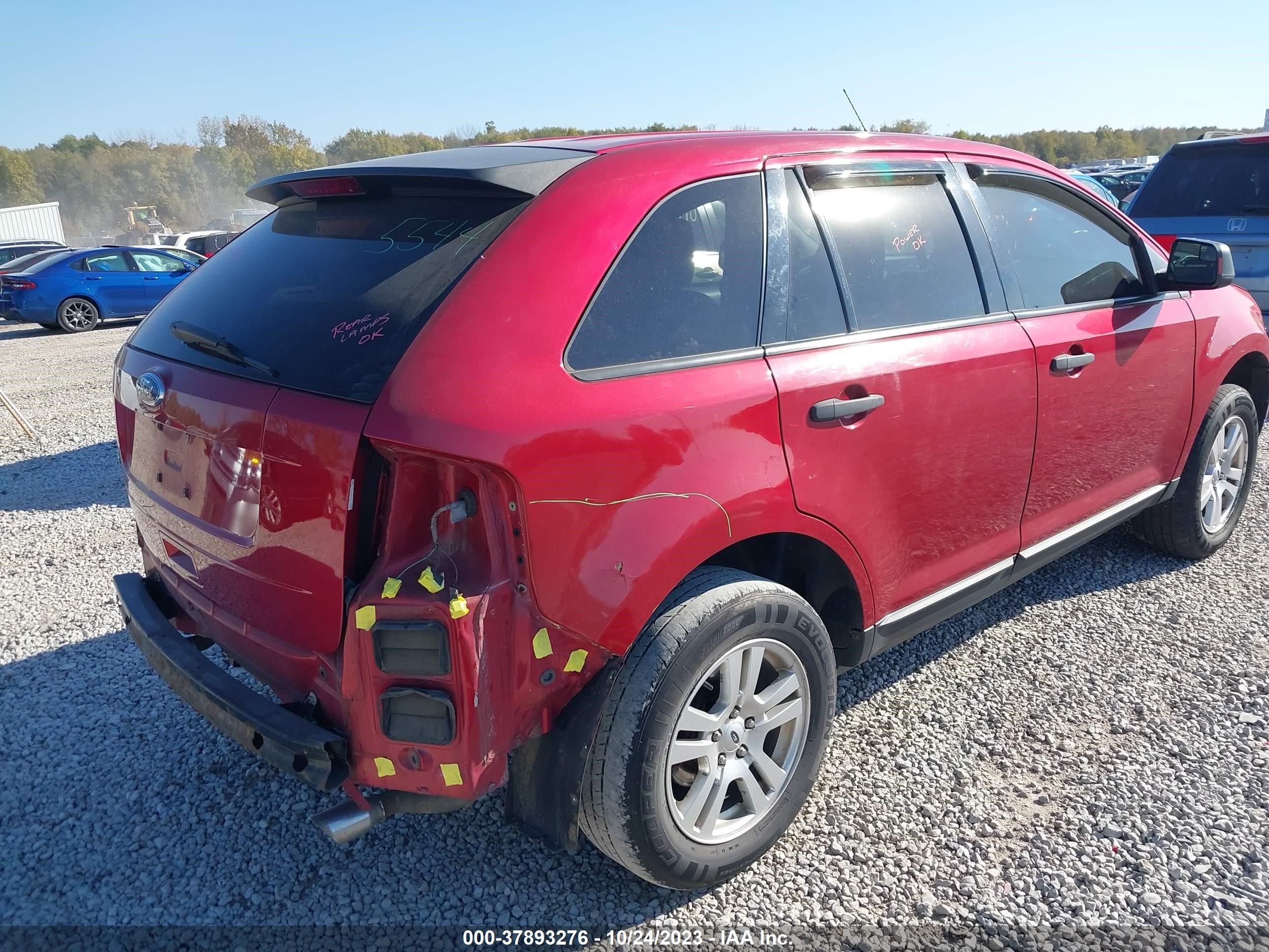 Photo 3 VIN: 2FMDK36C49BA74706 - FORD EDGE 