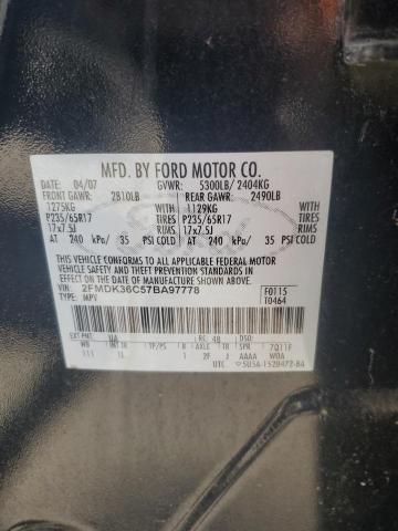 Photo 12 VIN: 2FMDK36C57BA97778 - FORD EDGE 