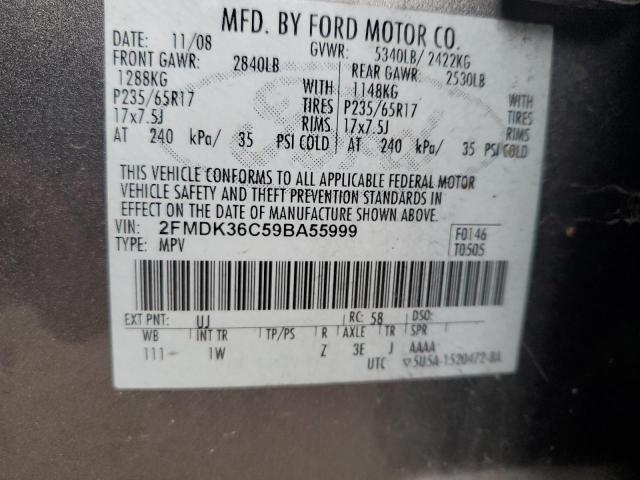 Photo 12 VIN: 2FMDK36C59BA55999 - FORD EDGE 