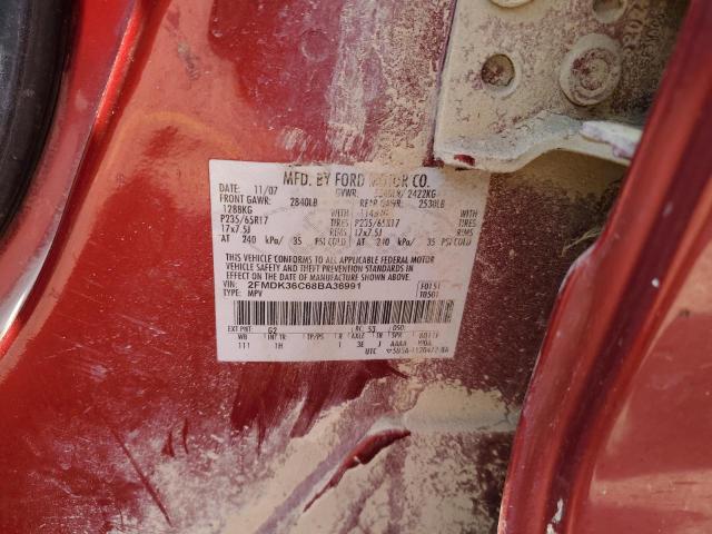 Photo 12 VIN: 2FMDK36C68BA36991 - FORD EDGE SE 