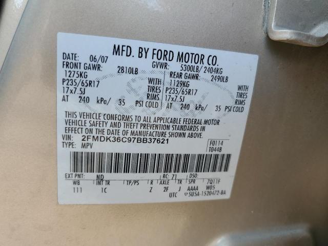 Photo 13 VIN: 2FMDK36C97BB37621 - FORD EDGE 