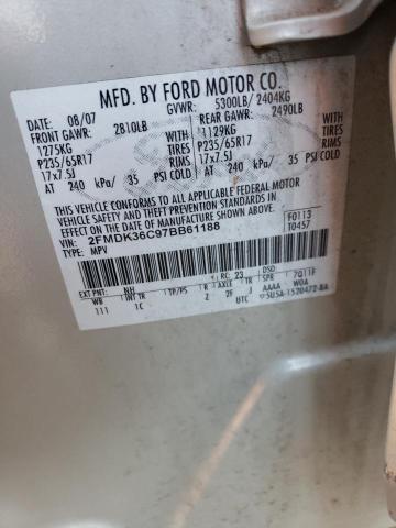 Photo 11 VIN: 2FMDK36C97BB61188 - FORD EDGE 