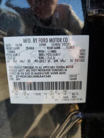 Photo 12 VIN: 2FMDK36C99BA41345 - FORD EDGE SE 