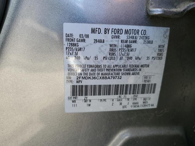 Photo 12 VIN: 2FMDK36CX8BA79732 - FORD EDGE SE 