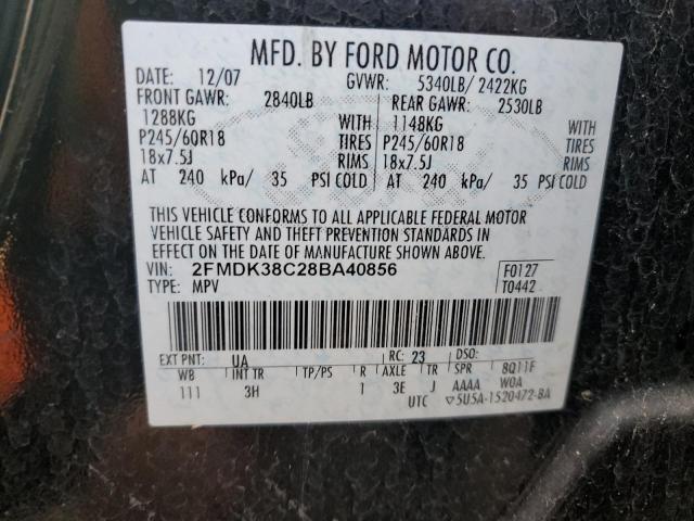 Photo 11 VIN: 2FMDK38C28BA40856 - FORD EDGE 