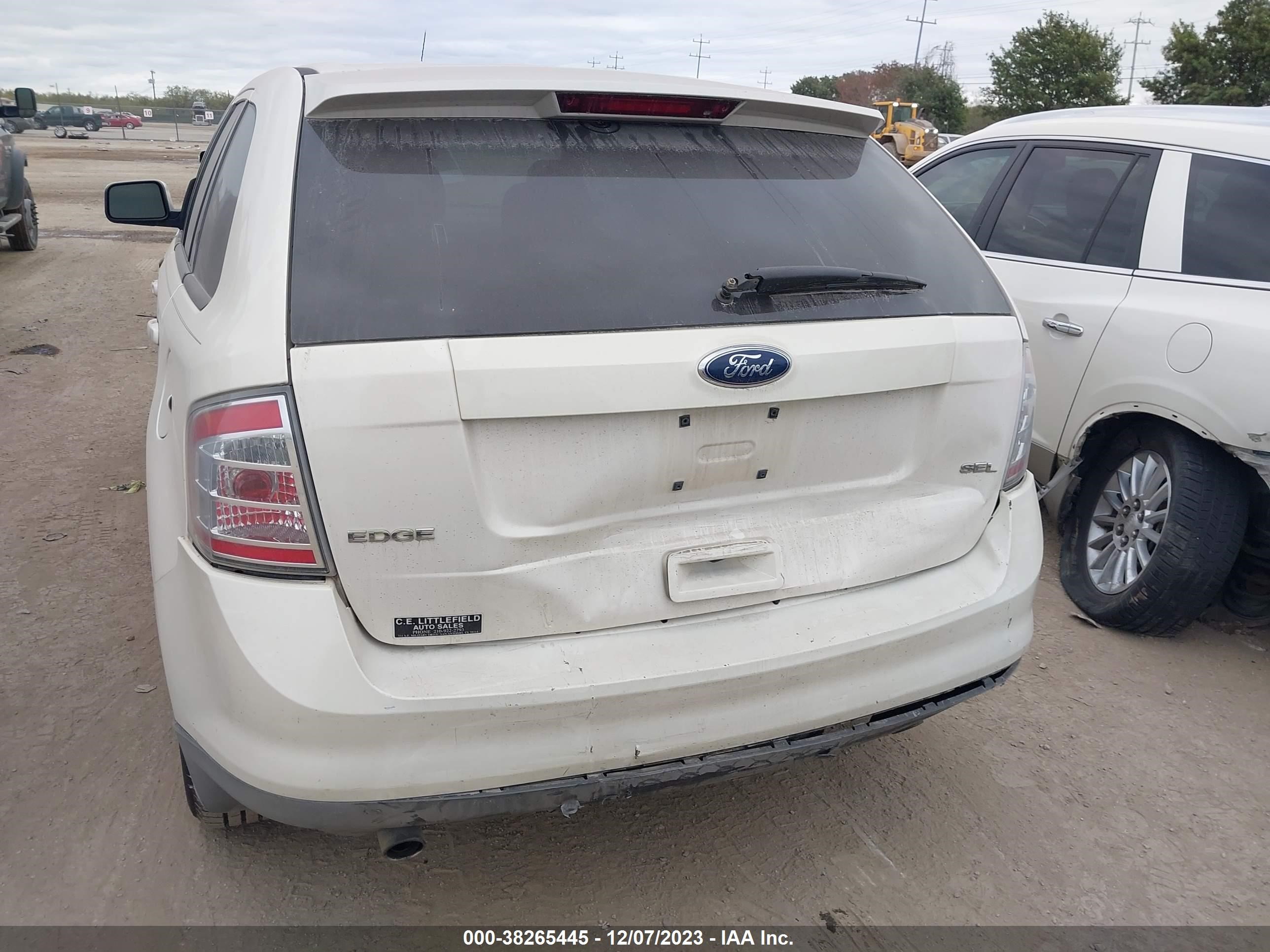 Photo 5 VIN: 2FMDK38C58BB42538 - FORD EDGE 