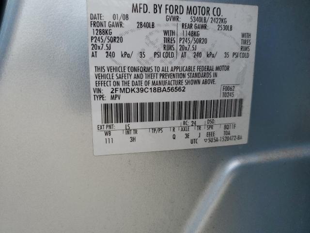 Photo 12 VIN: 2FMDK39C18BA56562 - FORD EDGE 