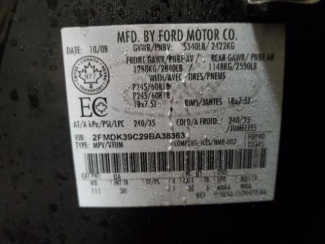 Photo 12 VIN: 2FMDK39C29BA38363 - FORD EDGE LIMIT 