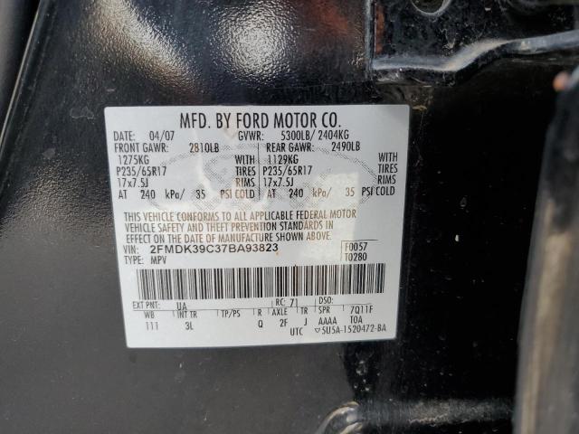 Photo 12 VIN: 2FMDK39C37BA93823 - FORD EDGE 