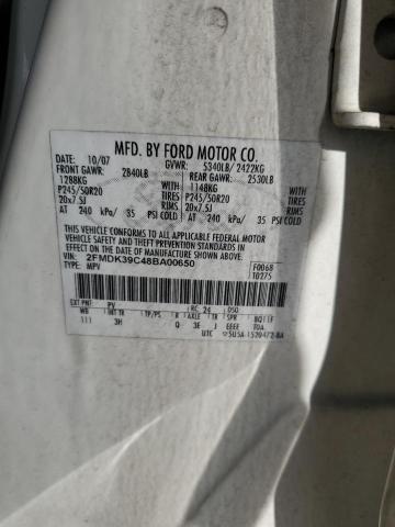 Photo 12 VIN: 2FMDK39C48BA00650 - FORD EDGE LIMIT 