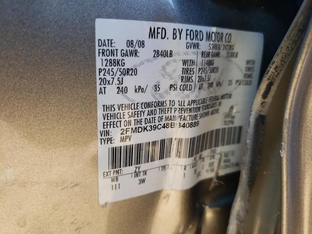 Photo 12 VIN: 2FMDK39C48BB40889 - FORD EDGE 