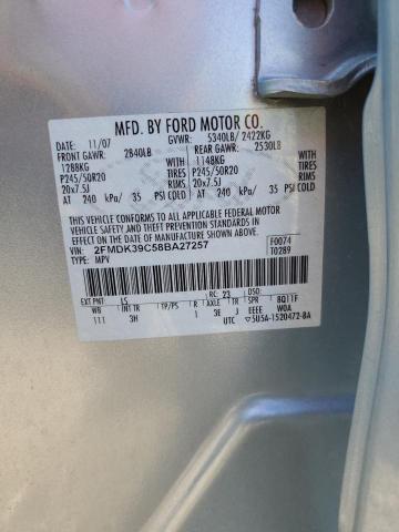 Photo 11 VIN: 2FMDK39C58BA27257 - FORD EDGE LIMIT 