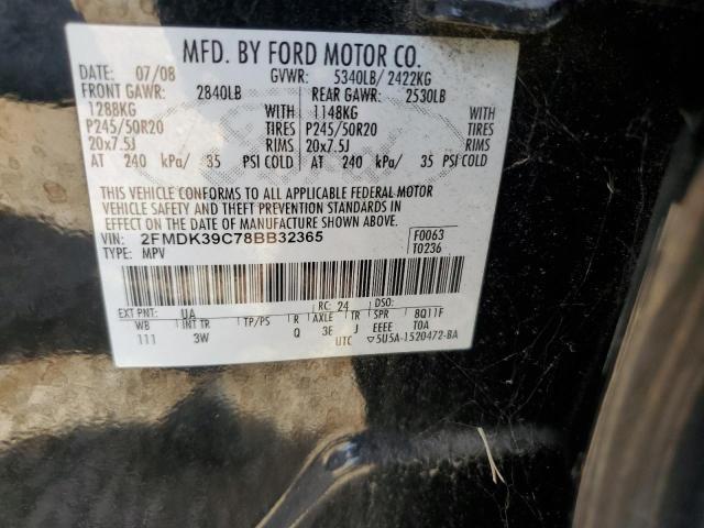 Photo 11 VIN: 2FMDK39C78BB32365 - FORD EDGE 