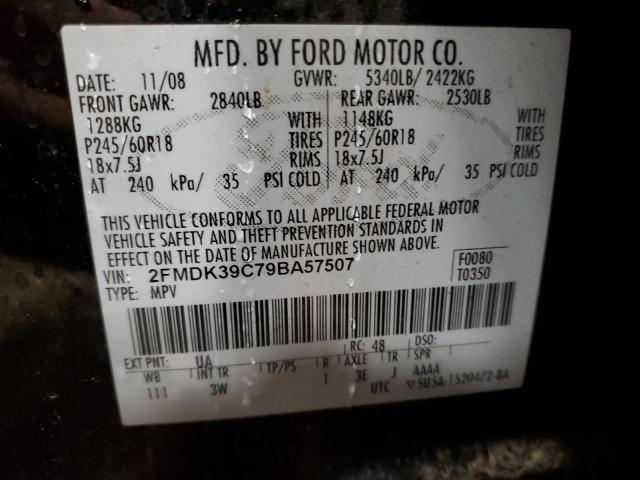 Photo 13 VIN: 2FMDK39C79BA57507 - FORD EDGE 