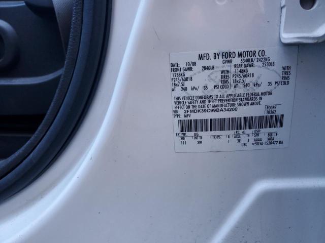 Photo 12 VIN: 2FMDK39C99BA34200 - FORD EDGE 