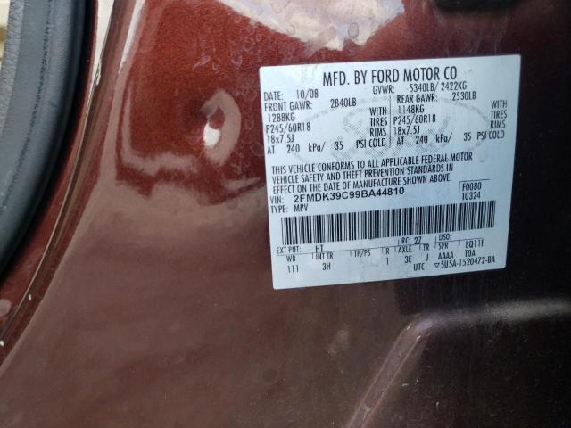 Photo 11 VIN: 2FMDK39C99BA44810 - FORD EDGE LIMIT 