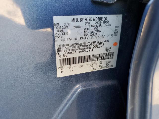 Photo 11 VIN: 2FMDK3AC2ABB03518 - FORD EDGE SPORT 