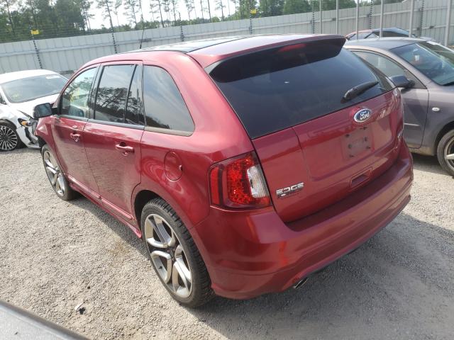 Photo 2 VIN: 2FMDK3AK1DBB48820 - FORD EDGE SPORT 