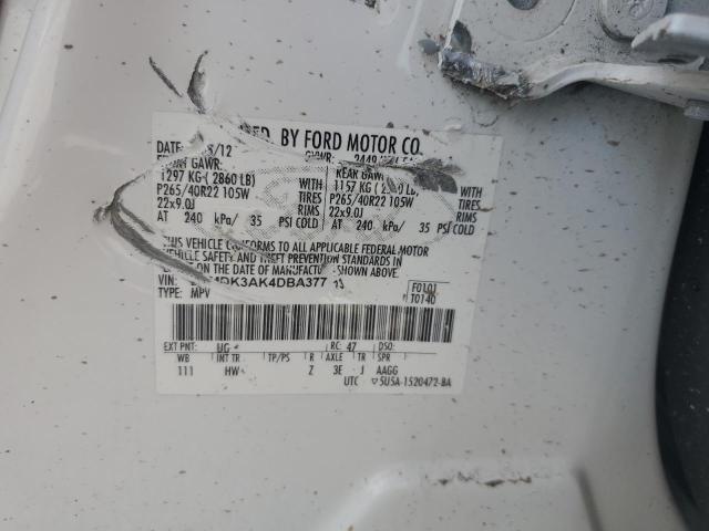 Photo 13 VIN: 2FMDK3AK4DBA37713 - FORD EDGE SPORT 