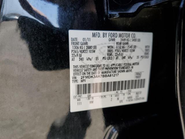 Photo 13 VIN: 2FMDK3AK7BBA81217 - FORD EDGE 