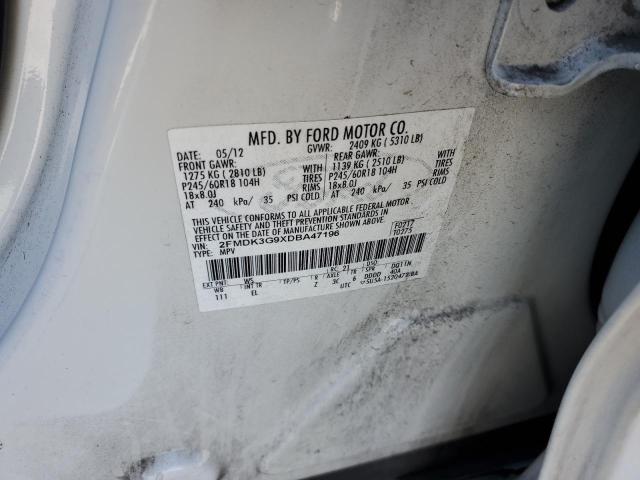 Photo 11 VIN: 2FMDK3G9XDBA47196 - FORD EDGE 