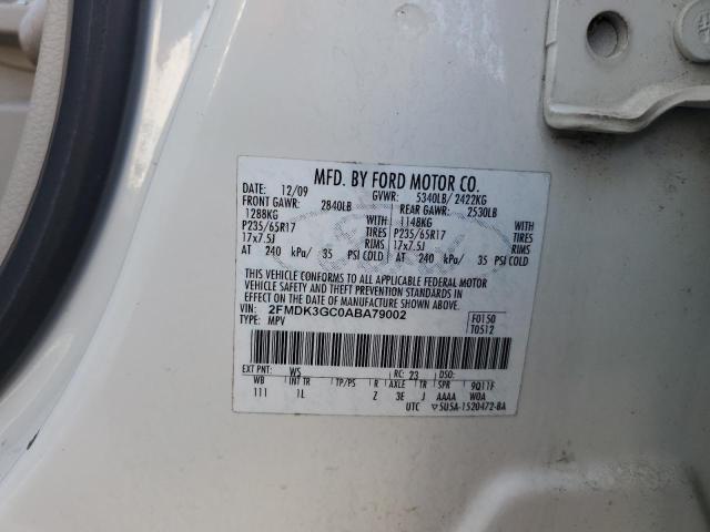 Photo 12 VIN: 2FMDK3GC0ABA79002 - FORD EDGE SE 