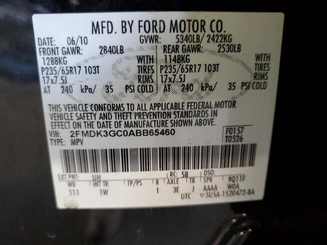 Photo 12 VIN: 2FMDK3GC0ABB65460 - FORD EDGE SE 