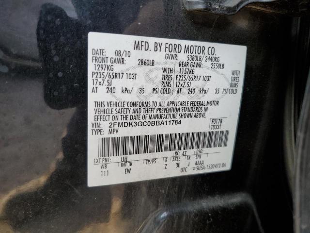 Photo 11 VIN: 2FMDK3GC0BBA11784 - FORD EDGE 