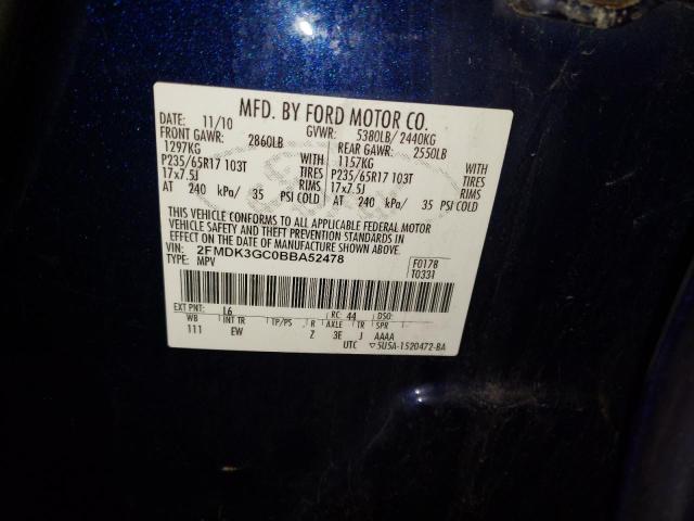 Photo 12 VIN: 2FMDK3GC0BBA52478 - FORD EDGE SE 