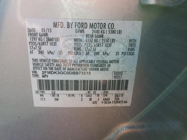 Photo 13 VIN: 2FMDK3GC0DBB73515 - FORD EDGE 