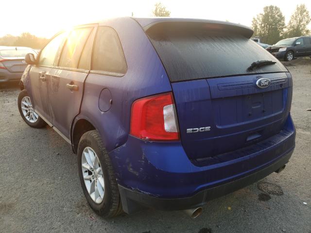 Photo 2 VIN: 2FMDK3GC0DBE11489 - FORD EDGE SE 