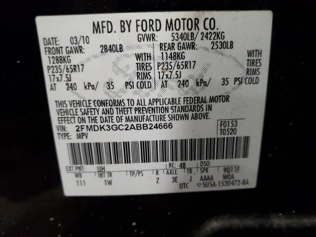 Photo 12 VIN: 2FMDK3GC2ABB24666 - FORD EDGE SE 