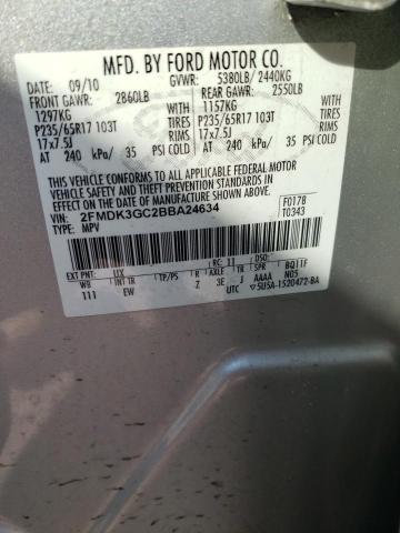 Photo 12 VIN: 2FMDK3GC2BBA24634 - FORD EDGE SE 