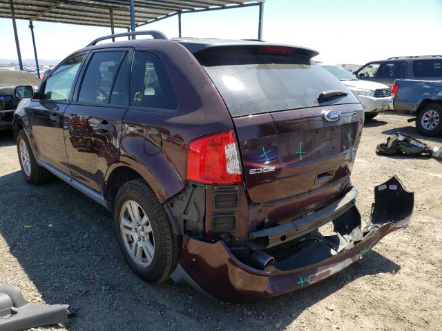 Photo 2 VIN: 2FMDK3GC2BBB08307 - FORD EDGE SE 