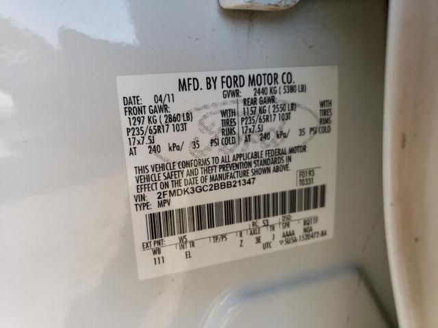 Photo 13 VIN: 2FMDK3GC2BBB21347 - FORD EDGE SE 