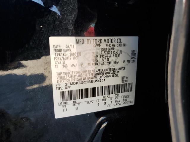 Photo 13 VIN: 2FMDK3GC2BBB54851 - FORD EDGE 