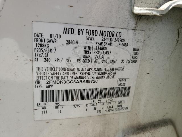 Photo 12 VIN: 2FMDK3GC3ABA89720 - FORD EDGE SE 