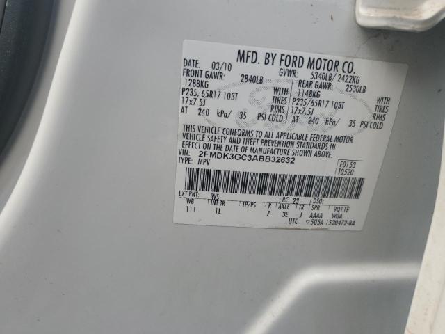 Photo 11 VIN: 2FMDK3GC3ABB32632 - FORD EDGE SE 