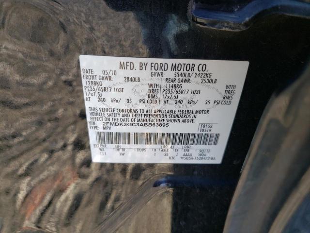 Photo 12 VIN: 2FMDK3GC3ABB63895 - FORD EDGE SE 