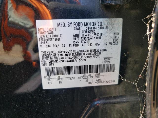 Photo 11 VIN: 2FMDK3GC3EBA15509 - FORD EDGE 