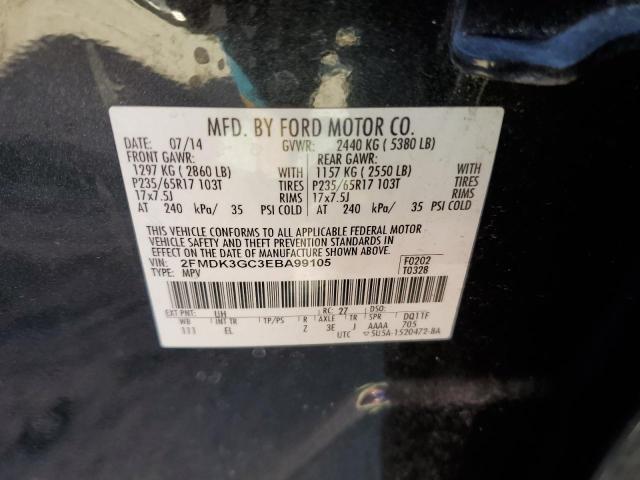 Photo 13 VIN: 2FMDK3GC3EBA99105 - FORD EDGE SE 