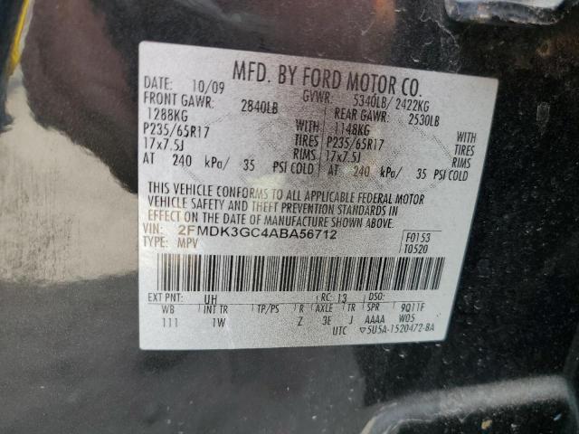 Photo 12 VIN: 2FMDK3GC4ABA56712 - FORD EDGE 