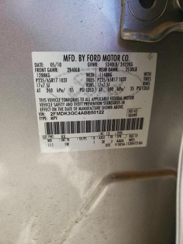 Photo 12 VIN: 2FMDK3GC4ABB50122 - FORD EDGE SE 