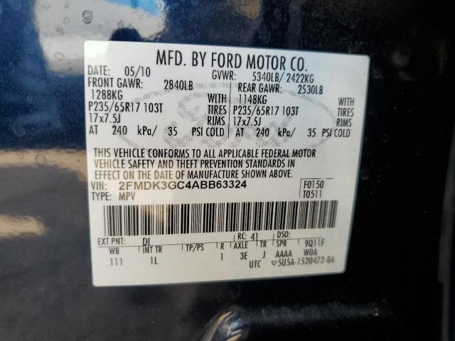 Photo 11 VIN: 2FMDK3GC4ABB63324 - FORD EDGE SE 